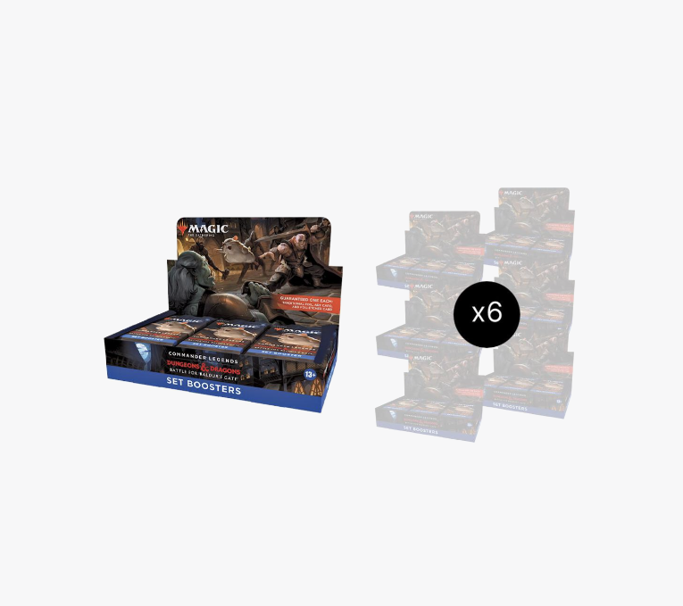 Commander Legends: Battle for Baldur's Gate - Set Booster Box Case - Commander Legends: Battle for Baldur's Gate (CLB)