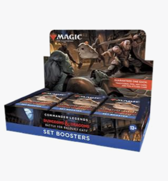 Commander Legends: Battle for Baldur's Gate - Set Booster Box - Commander Legends: Battle for Baldur's Gate (CLB)
